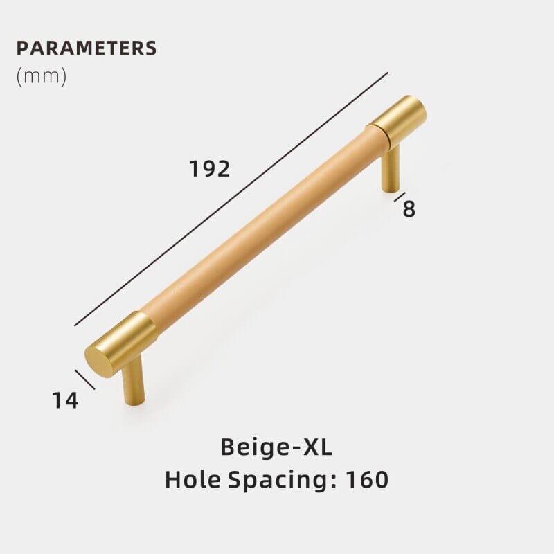 Leather Handle - Hestia + Co.