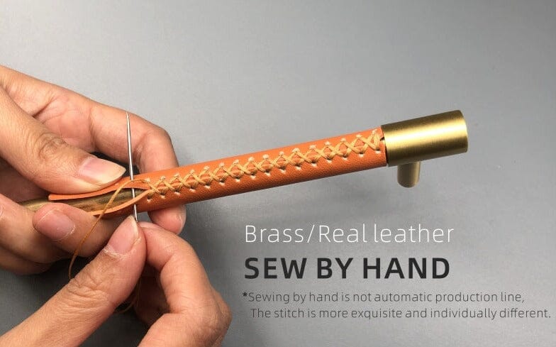 Leather Handle - Hestia + Co.