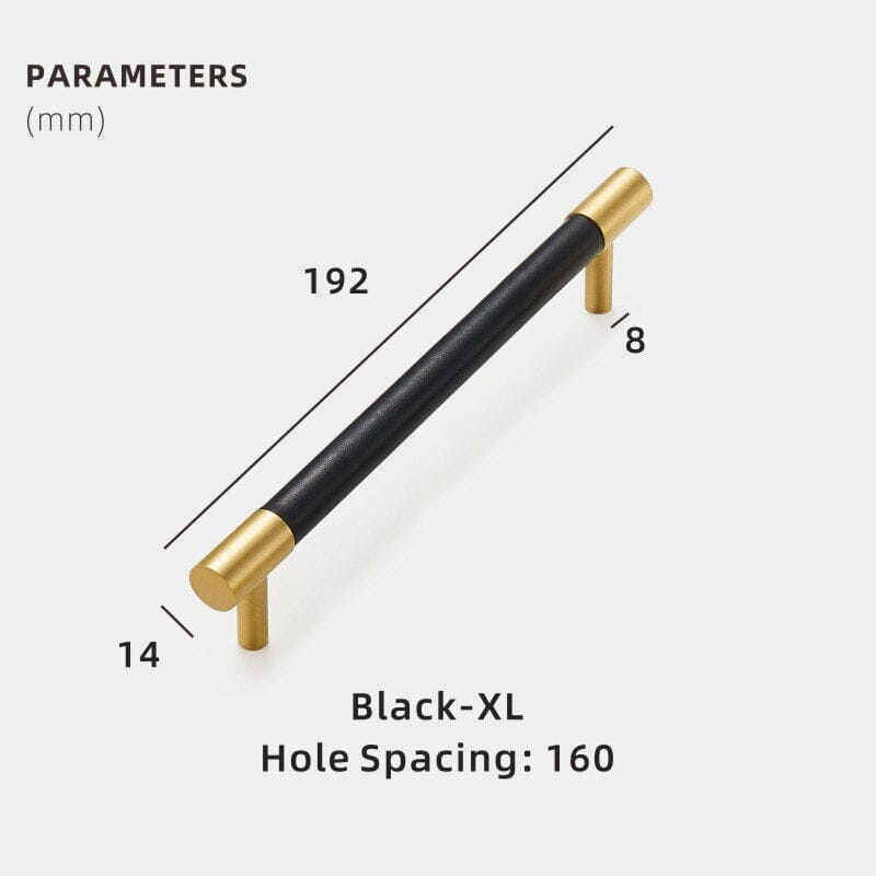 Leather Handle - Hestia + Co.