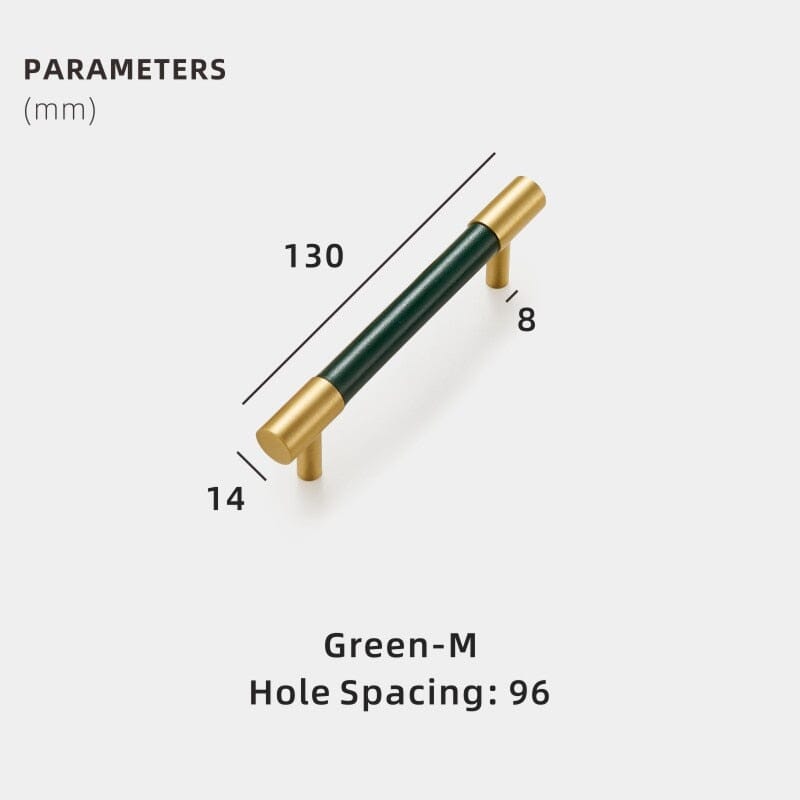 Leather Handle - Hestia + Co.