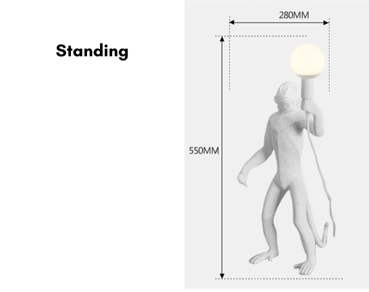 Monkey Lamp - Hestia + Co.