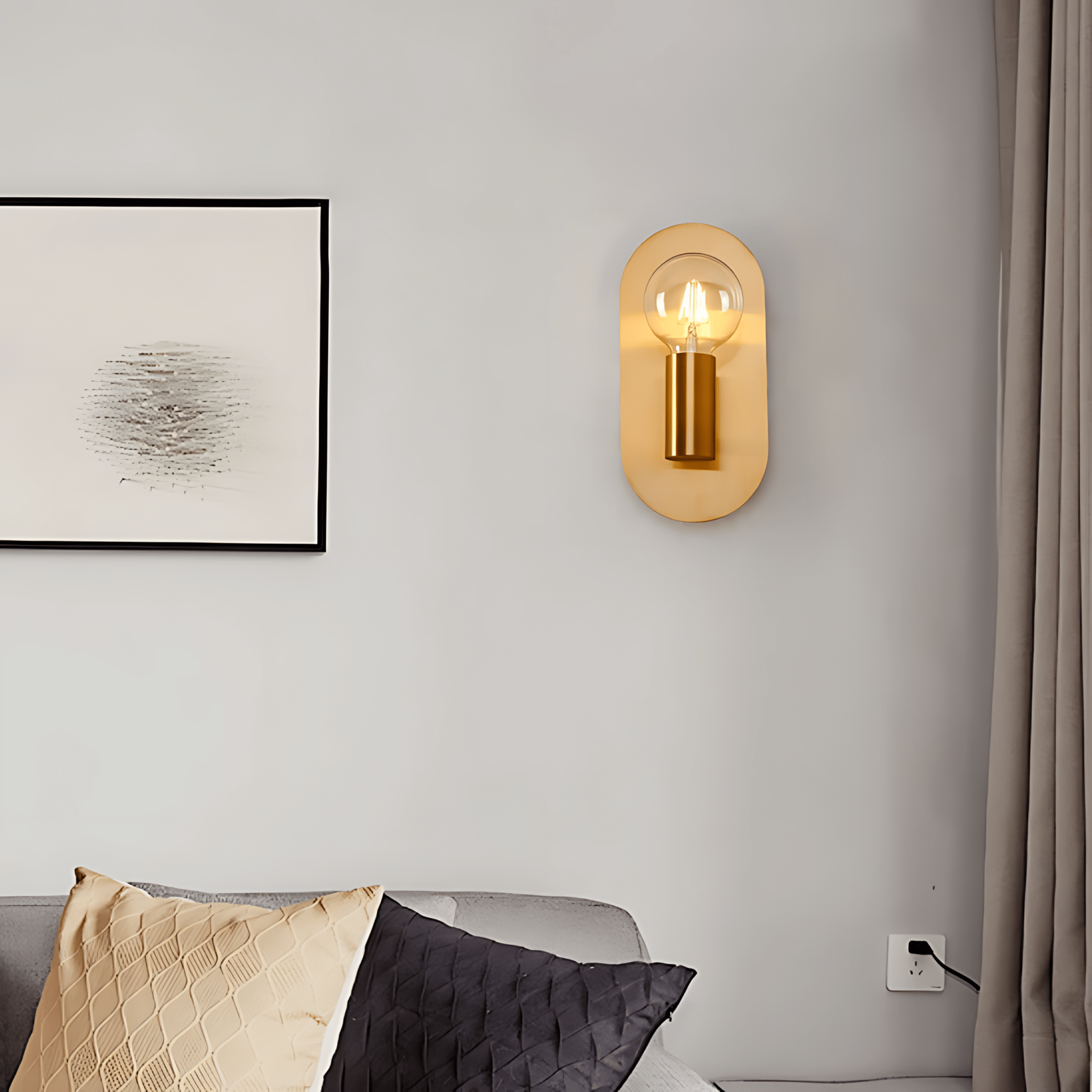 Oval Wall Light - Hestia + Co.