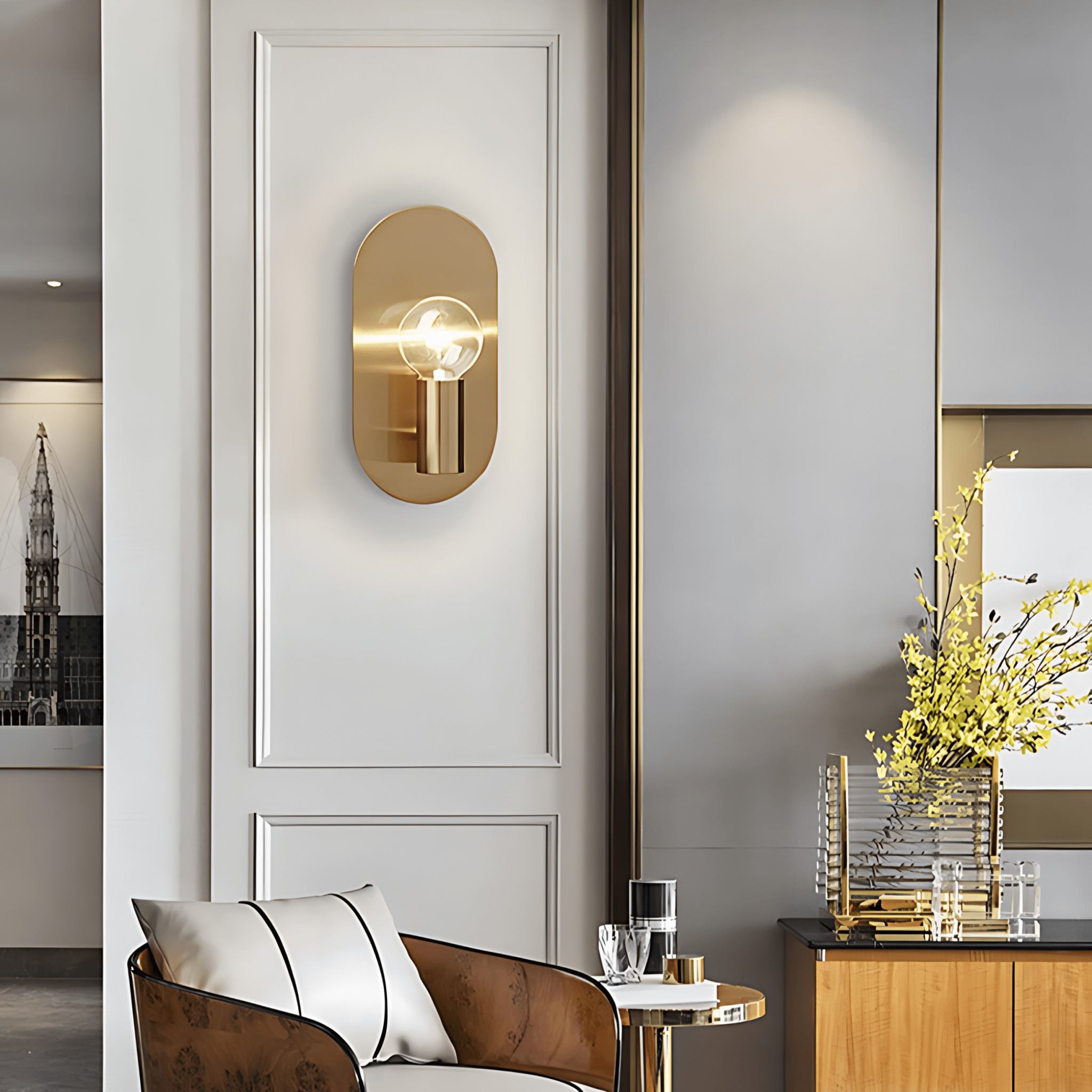Oval Wall Light - Hestia + Co.