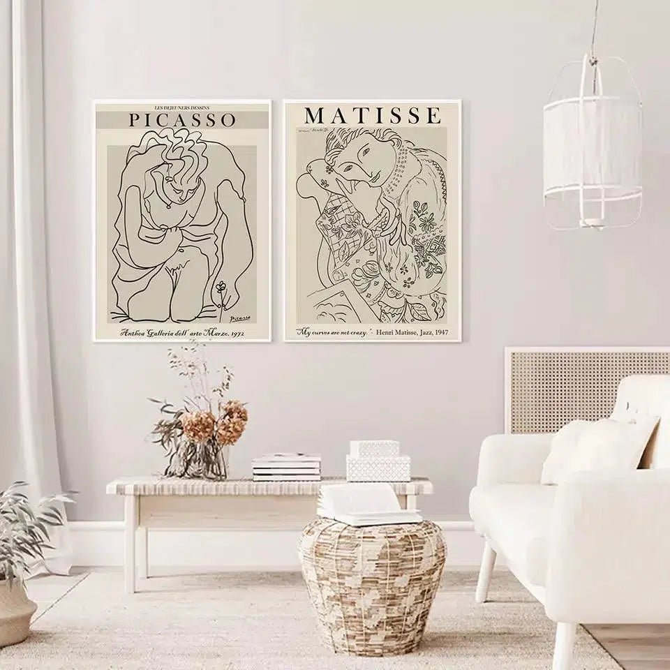 Picasso + Matisse Prints - Hestia + Co.
