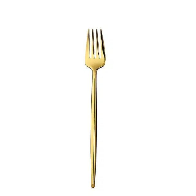 Polished Gold Cutlery Set - Hestia + Co.