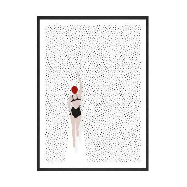 Swimmer Print - Hestia + Co.